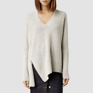 AllSaints Able zip jumper